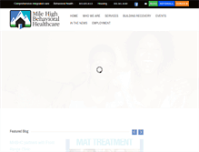 Tablet Screenshot of milehighbehavioralhealthcare.org